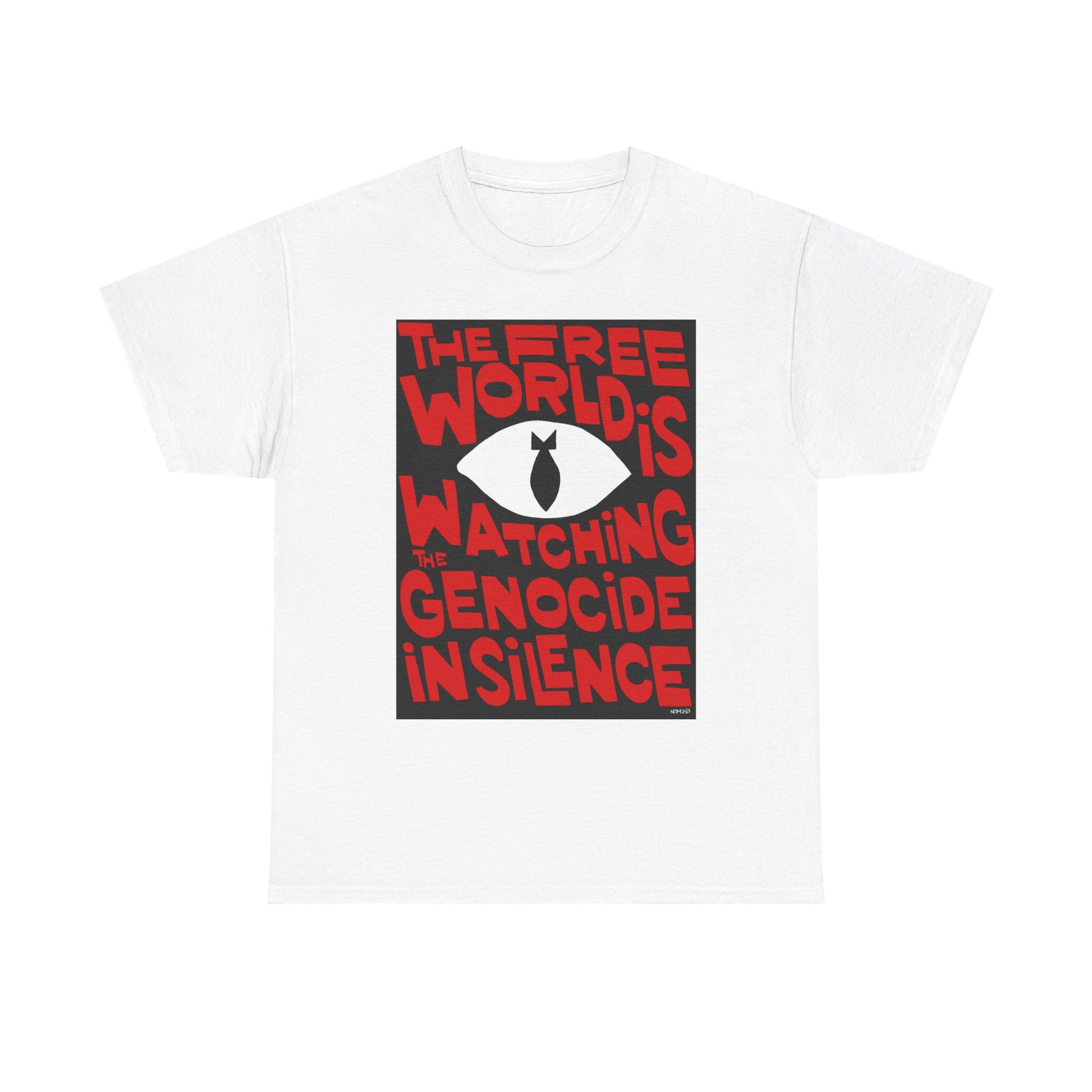 Unisex Heavy Cotton Tee with Bold Messages