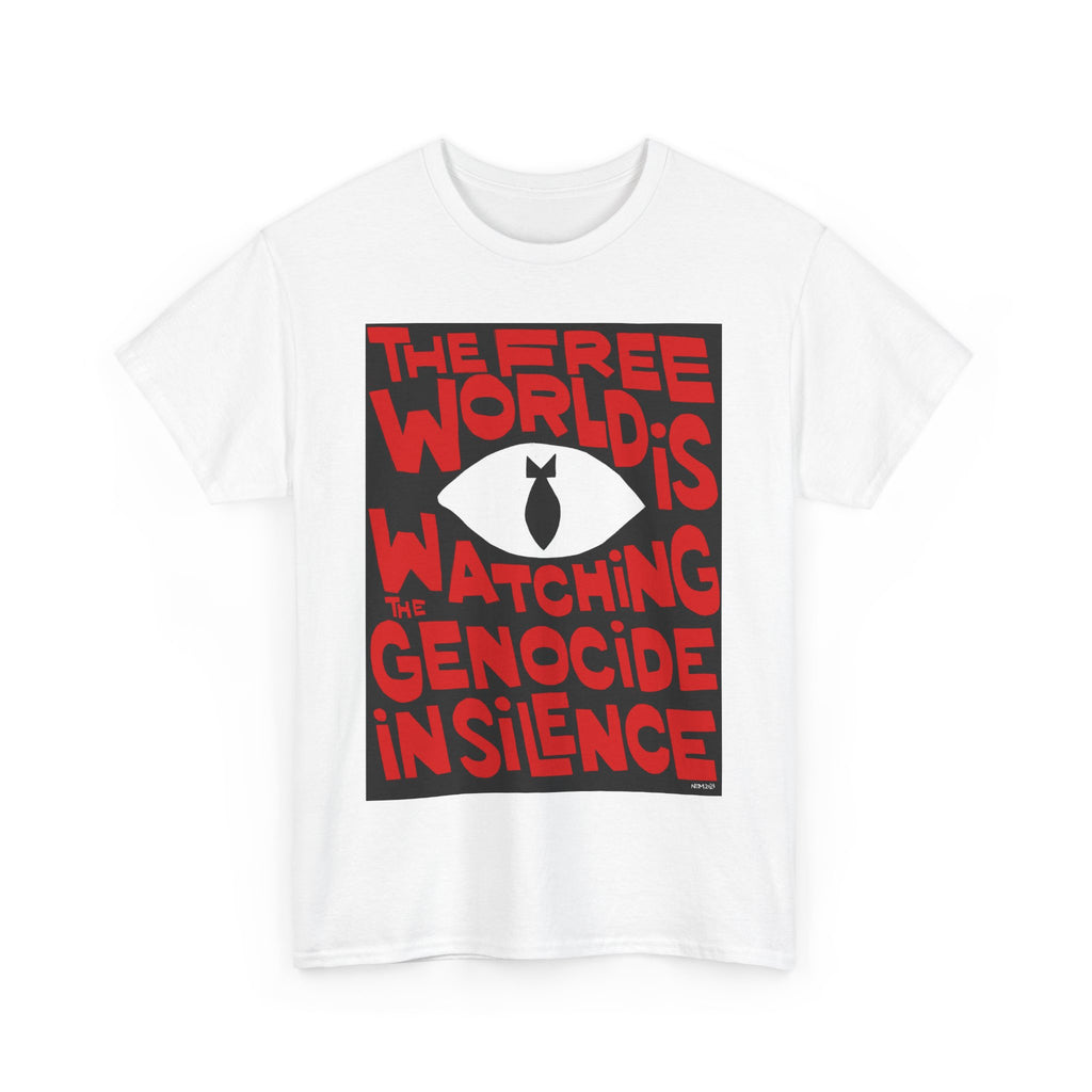 Unisex Heavy Cotton Tee with Bold Messages