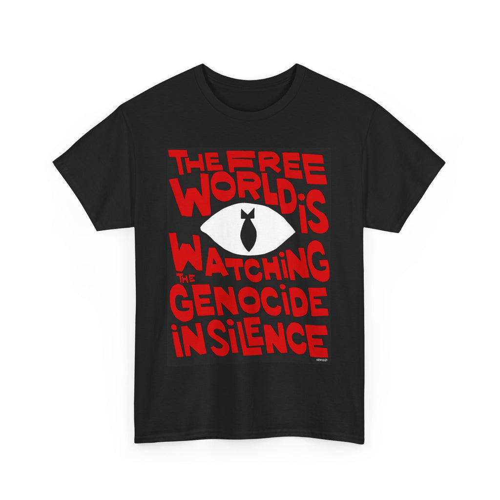 Unisex Heavy Cotton Tee with Bold Messages